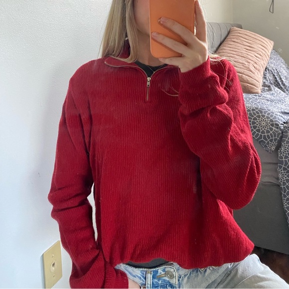 Brandy Melville quarter-zip - Picture 1 of 5